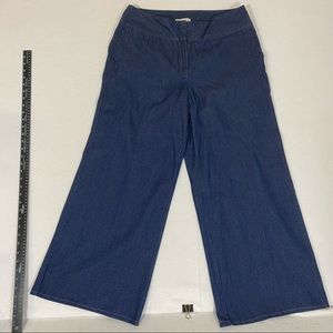 Cato Baggy Pants  Striped Blue white Wide leg Pants
